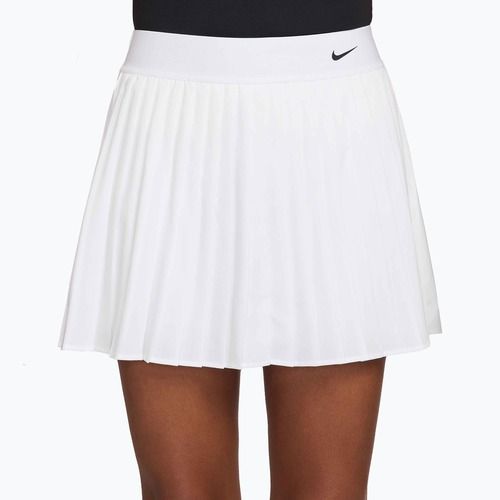 Spódnica tenisowa Nike Victory Dri-Fit High-Waisted Pleated white/black