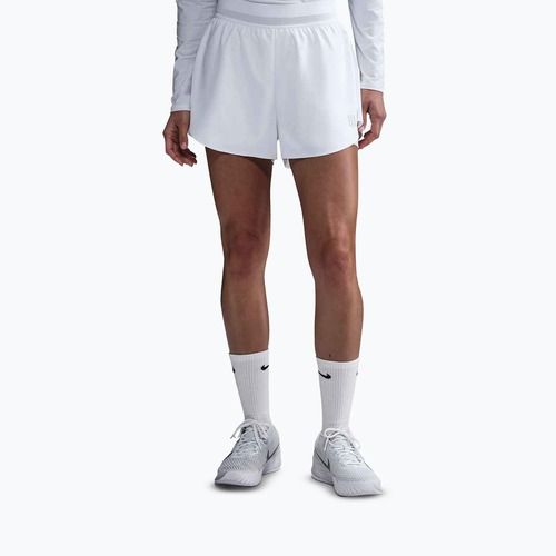 Spodenki tenisowe damskie Nike Court Dri-Fit Ace Advantage white/white