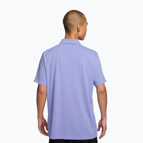 Koszulka tenisowa męska Nike Court Dri-Fit Polo Solid light thistle/white