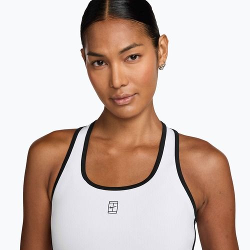 Koszulka tenisowa damska Nike Advantage Dri-Fit Tank white/black