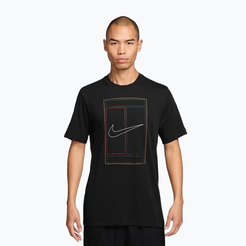 Koszulka męska Nike Court Heritage black