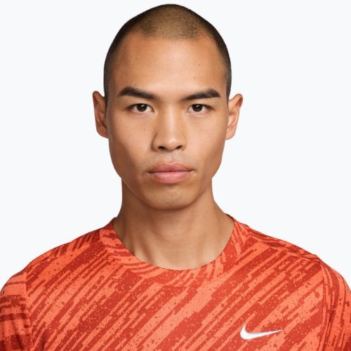 Koszulka tenisowa męska Nike Court Dri-Fit Victory Print turf orange/white
