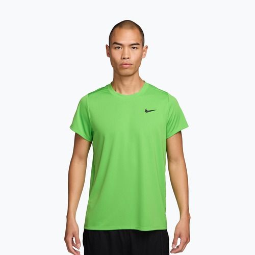 Koszulka tenisowa męska Nike Court Dri-Fit Victory mean green/black