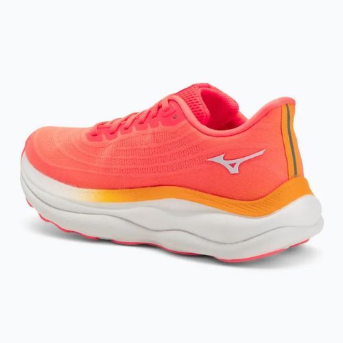 Buty do biegania damskie Mizuno Wave Sky 9 striking coral/baseball white/citrus