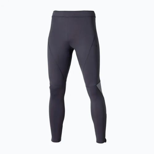 Legginsy do biegania męskie Mizuno Active Warmalite Long odyssey grey