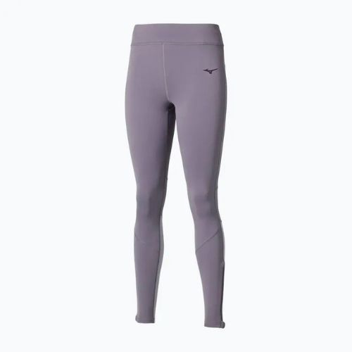 Legginsy do biegania damskie Mizuno Active Warmalite Long quicksilver