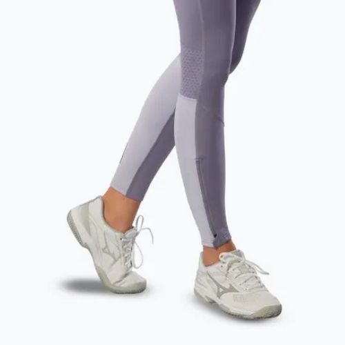 Legginsy do biegania damskie Mizuno Active Warmalite Long quicksilver