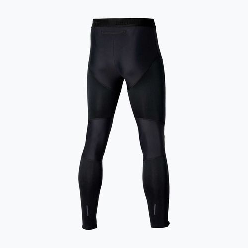 Legginsy do biegania męskie Mizuno Tech Thermal Charge Long black
