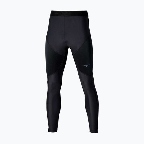 Legginsy do biegania męskie Mizuno Tech Thermal Charge Long black