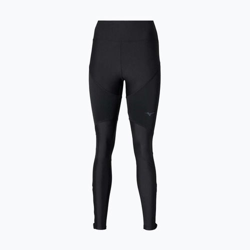 Legginsy do biegania damskie Mizuno Tech Thermal Charge Long black