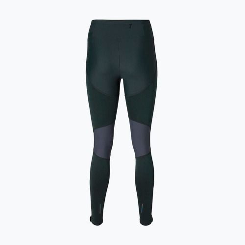 Legginsy do biegania damskie Mizuno Tech Thermal Charge Long black/odyssey gray