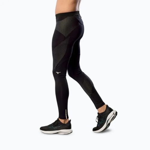 Legginsy do biegania męskie Mizuno Tech Biogear Sonic Long black