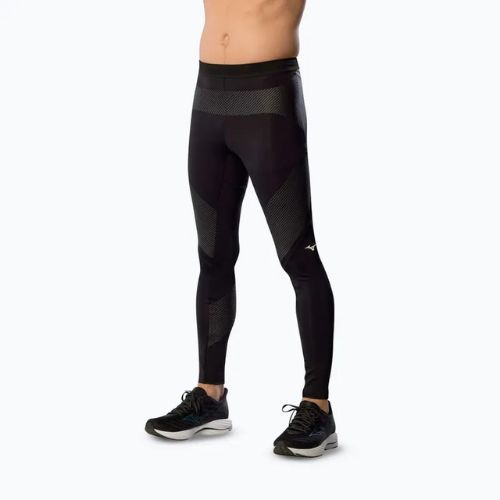 Legginsy do biegania męskie Mizuno Tech Biogear Sonic Long black