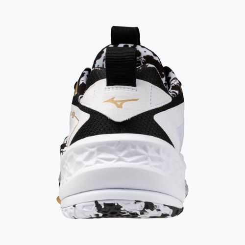 Buty do piłki ręcznej Mizuno Wave Stealth Neo 2 white/black/ge gold