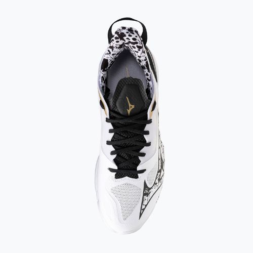 Buty do piłki ręcznej Mizuno Wave Mirage 5 white/black/ge gold