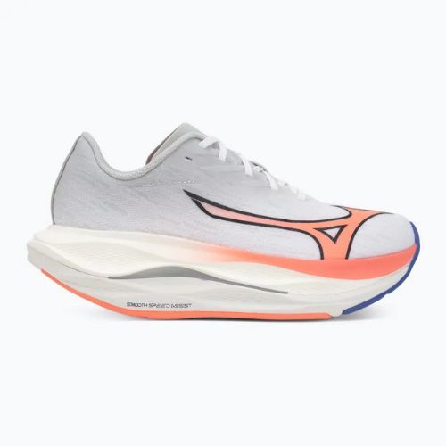 Buty do biegania damskie Mizuno Wave Rebellion Flash 3 white/striking coral/iris bloom