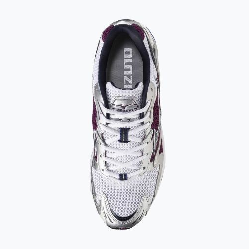 Buty Mizuno Wave Rider 10 white/baritone blue/dark purple