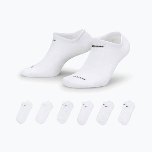 Skarpety Nike Everyday Lightweight No Show 6 par white/black