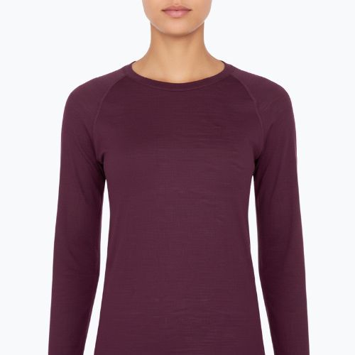 Komplet bielizny termoaktywnej damskiej WOOLCANO Merino SET0543 fioletowy