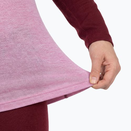 Komplet bielizny termoaktywnej damskiej WOOLCANO Merino SET0980 fioletowy