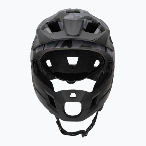 Kask rowerowy dziecięcy ATTABO Predator full face szary