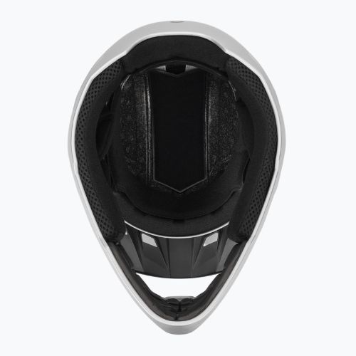 Kask rowerowy ATTABO State 1.0 full face srebrny
