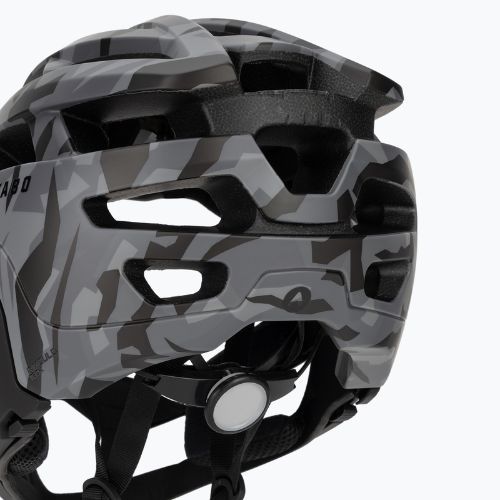 Kask rowerowy ATTABO State 2.0 full face szary