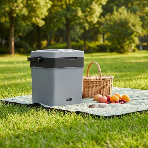 Lodówka turystyczna KADVA AC/DC szary