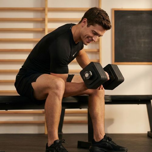 Hantel regulowany XTREXO 23 kg czarny