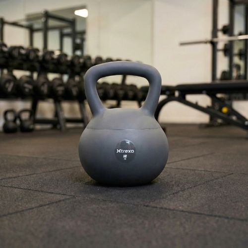 Kettlebell miękki XTREXO 12 kg szary