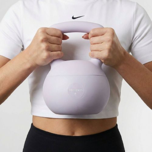 Kettlebell SOFT XTREXO 8 kg fioletowy