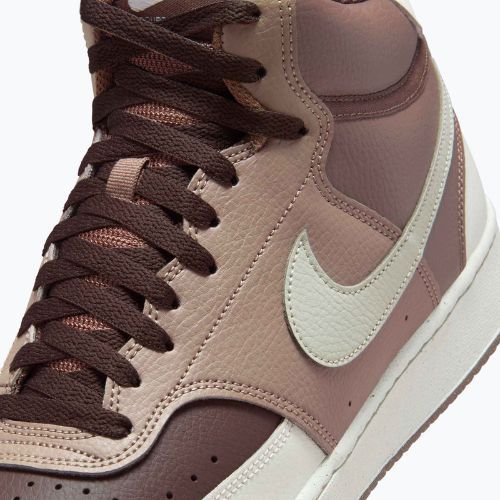 Buty męskie Nike Court Vision Mid Next Nature baroque brown/mink brown/light bone