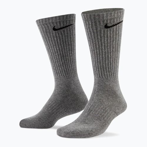 Skarpety Nike Everyday Cushioned 6 par carbon heather/black