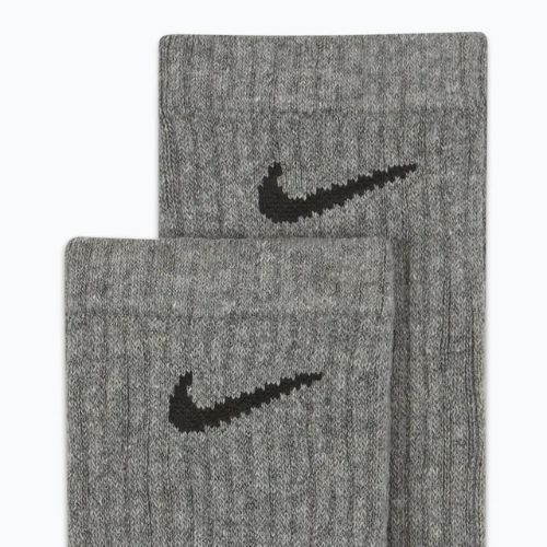 Skarpety Nike Everyday Cushioned 6 par carbon heather/black