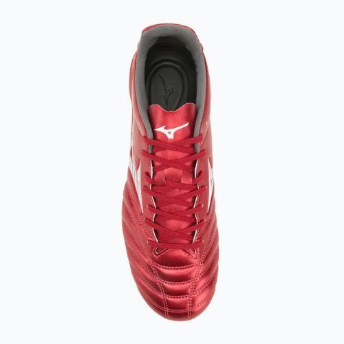 Buty piłkarskie męskie Mizuno Monarcida Neo III Pro AG morelia 40th red/white