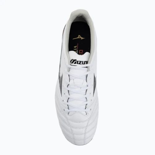 Buty piłkarskie męskie Mizuno Morelia Neo IV Pro MD white/black/chinese red