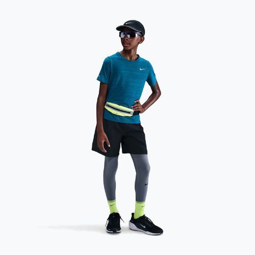 Koszulka treningowa dziecięca Nike Dri-Fit Miler green abyss/green abyss
