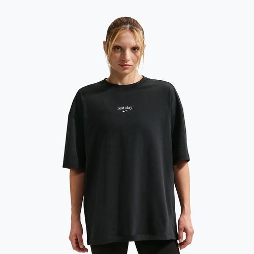Koszulka damska Nike Dri-Fit black/white/white