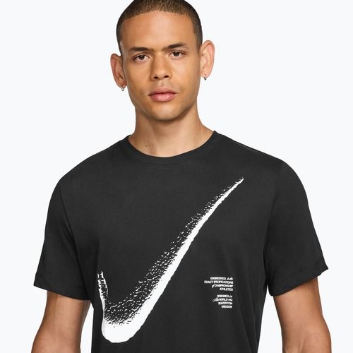 Koszulka treningowa męska Nike HBR Dri-FIT black/white