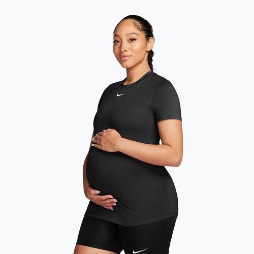 Koszulka damska Nike One Maternity Dri Fit Slim-Fit black/white