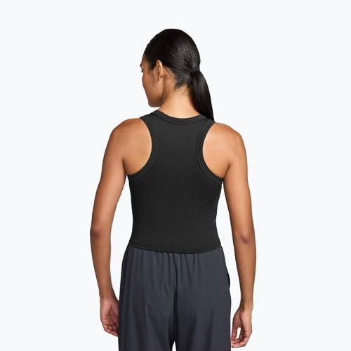 Koszulka damska Nike One Fitted Dri-Fit Cropped Tank thunder black/white