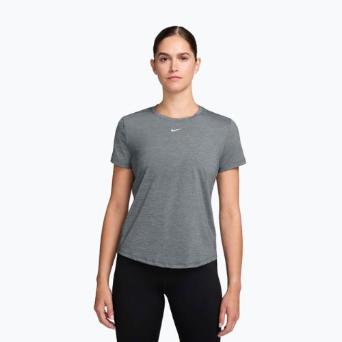 Koszulka damska Nike One Classic Dri-Fit smoke grey/heather/white