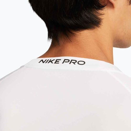 Koszulka treningowa męska Nike Pro Dri-Fit Tight Fitness white/black