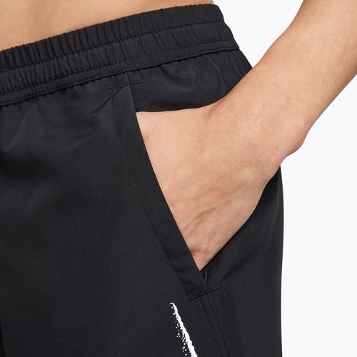 Spodenki treningowe męskie Nike Form Dri-Fit GFX 7" black/white