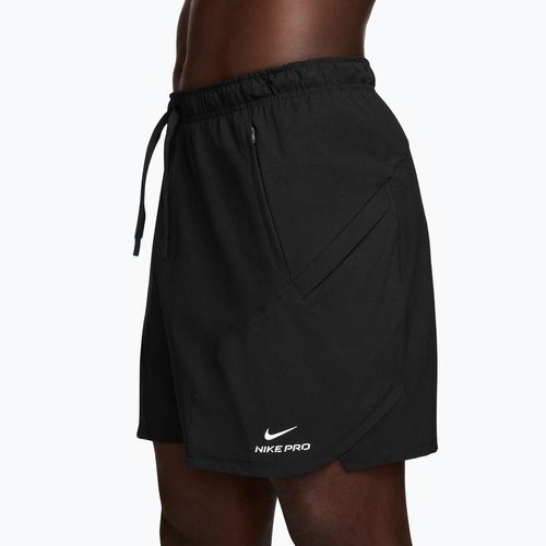 Spodenki męskie Nike Pro Training Dri-Fit 6" black/black/white