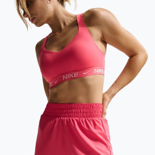 Spodenki damskie Nike One Dri-Fit High-Waisted 3" 2In1 sea coral/white