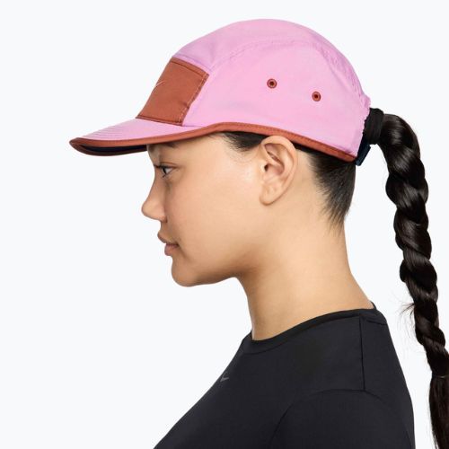 Czapka z daszkiem Nike Dri-Fit Fly light magenta/dusty peach/orange frost