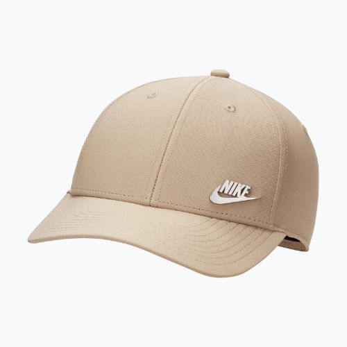 Czapka z daszkiem Nike Dri-Fit Club khaki/metallic silver