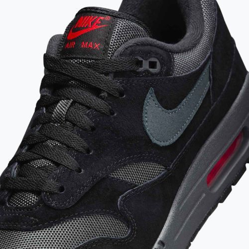 Buty męskie Nike Air Max 1 black/university red/anthracite