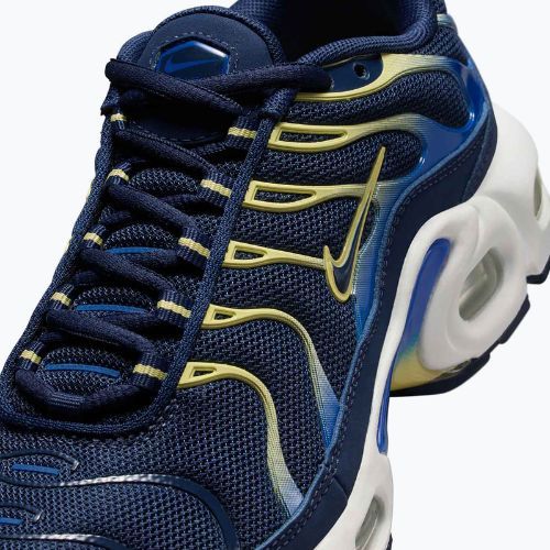 Buty dziecięce Nike Air Max Plus midnight navy/soft yellow/midnight navy